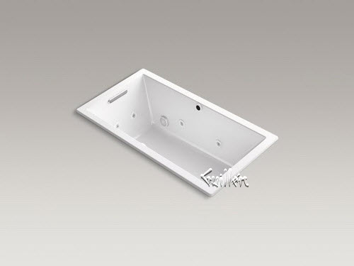 Kohler K-1168-XH2G; Underscore (R); 60"" x 32"" drop-in whirlpool + BubbleMassage (TM) Air Bath repair replacement technical part breakdown