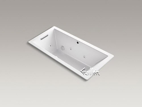 Kohler K-1822-XH2G; Underscore (R); 66"" x 32"" drop-in whirlpool + BubbleMassage (TM) Air Bath repair replacement technical part breakdown