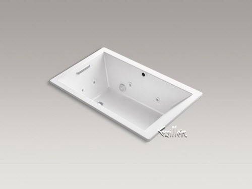 Kohler K-1849-XH2G; Underscore (R); 60"" x 36"" drop-in whirlpool + BubbleMassage (TM) Air Bath repair replacement technical part breakdown