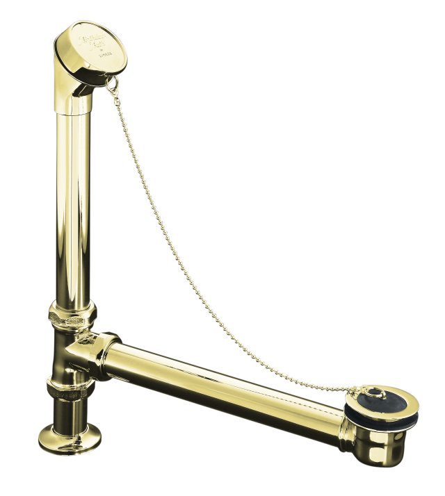Kohler K-106 Antique(TM) bath drain chain and rubber stopper