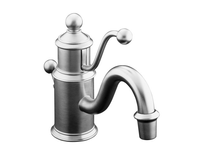 Kohler K-139 Antique(TM) single-hole lavatory faucet with lever handle