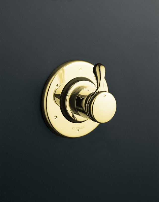 Kohler K-T9474-4 MasterShower(R) 3-way transfer valve trim with lever handles valve not included