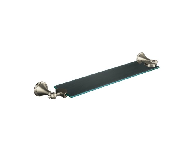 Kohler K-365 Finial(R) Traditional 18"" glass shelf