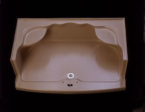 Kohler K-440 WaterHaven alcove shower receptor 72-5/8in x 43