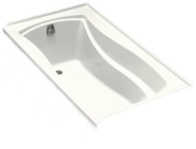 Kohler K-1229-96; Mariposa (R) 5.5' bath with reversible drain; in Biscuit