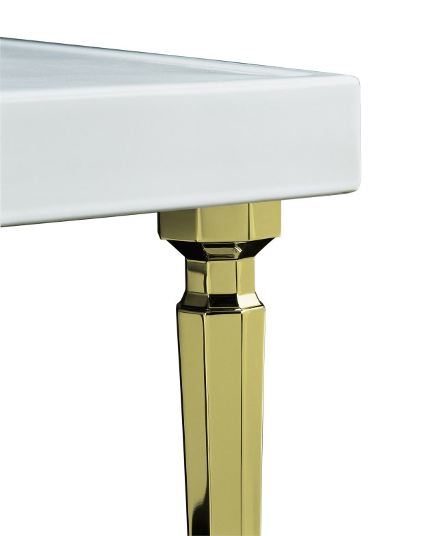 Kohler K-6839 Kathryn(R) octagonal metal legs