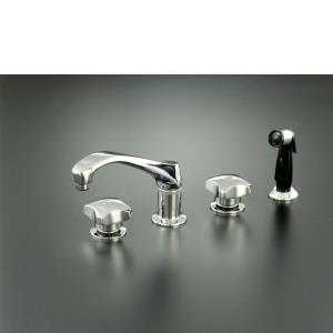 Kohler K-7765-2A Triton kitchen sink faucet with swing spout Stand