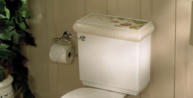 Kohler K-14233-TC Crimson Topaz toilet tank