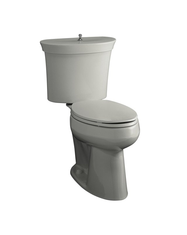 Kohler K-3468-95 Serif(R) Comfort Height(TM) elongated toilet with concealed trapway and flush actuator less seat; Discontinued Product