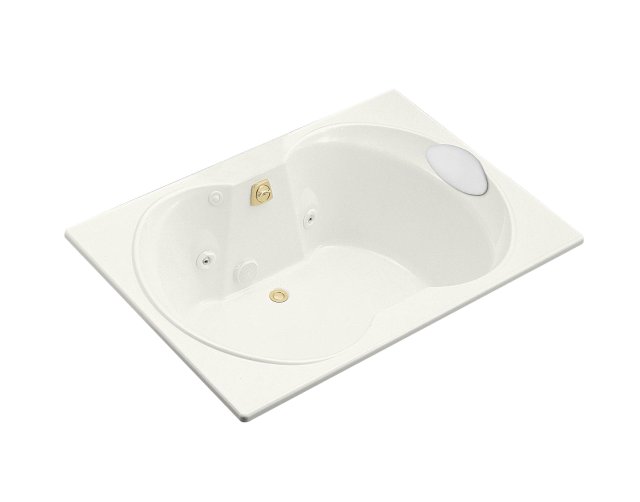 Kohler K-1226-CD Overture(R) 5' whirlpool with custom pump location