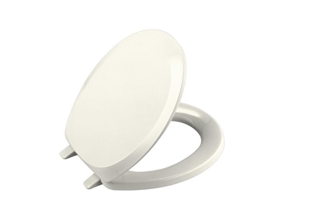 Kohler K-4663 French Curve(R) round closed-front toilet seat and cover