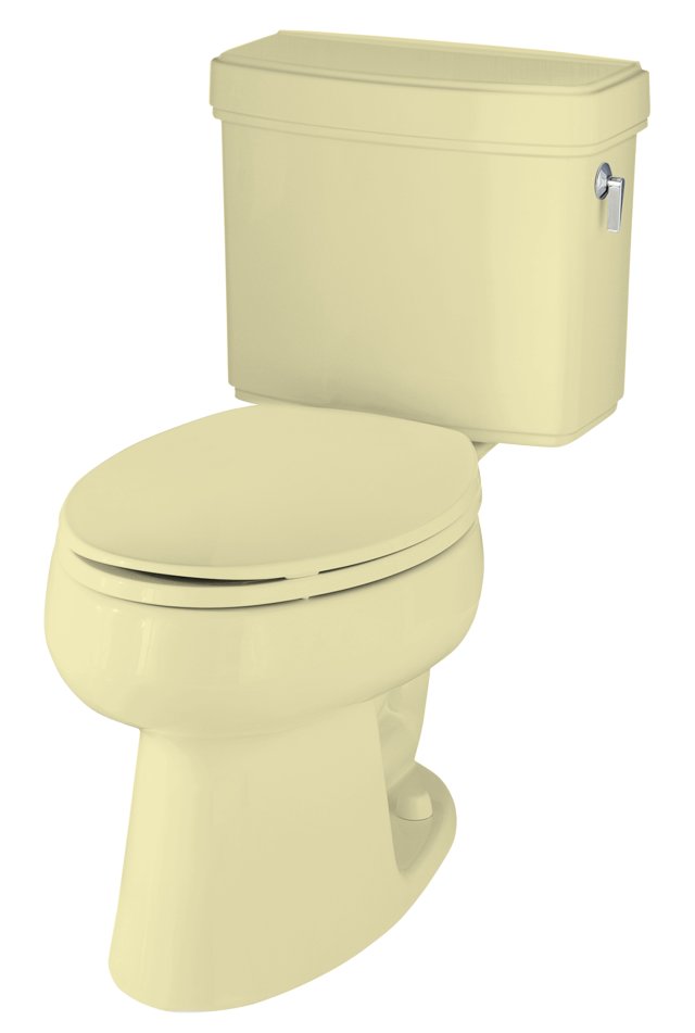 Kohler K-3482-RA Pinoir(R) elongated toilet with right-hand trip lever less seat
