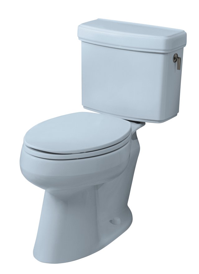 Kohler K-3465-RA Pinoir(R) Comfort Height(TM) elongated toilet with concealed trapway and right-hand trip lever less seat