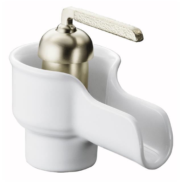 Kohler K-11000-0; Bol (R) ceramic faucet; in White; Discontinued Product
