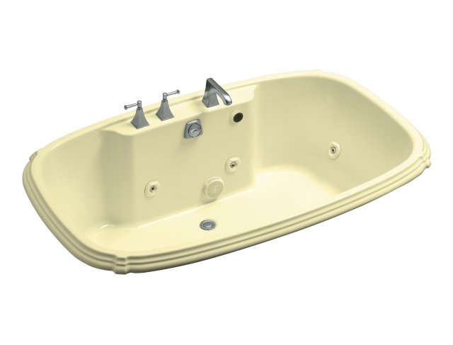 Kohler K-1457-HJ Portrait(R) 5.5' whirlpool with custom pump location