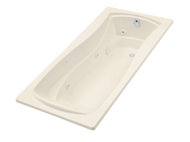 Kohler K-1257-H Mariposa (TM) 6' whirlpool with heater