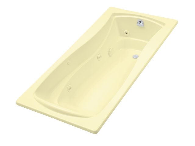 Kohler K-1257 Mariposa(R) 6' whirlpool with reversible drain