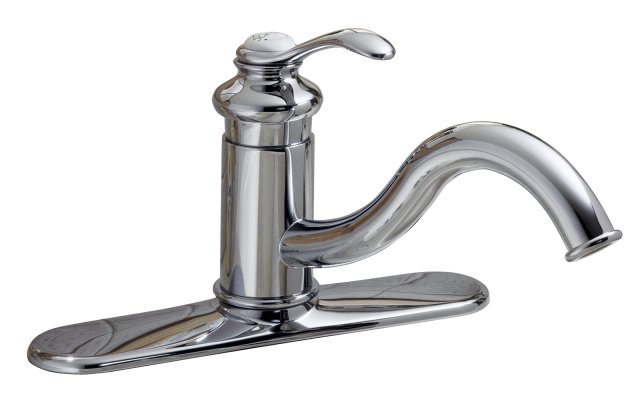 Kohler K-12171 Fairfax(R) single-control kitchen sink faucet with escutcheon less sidespray