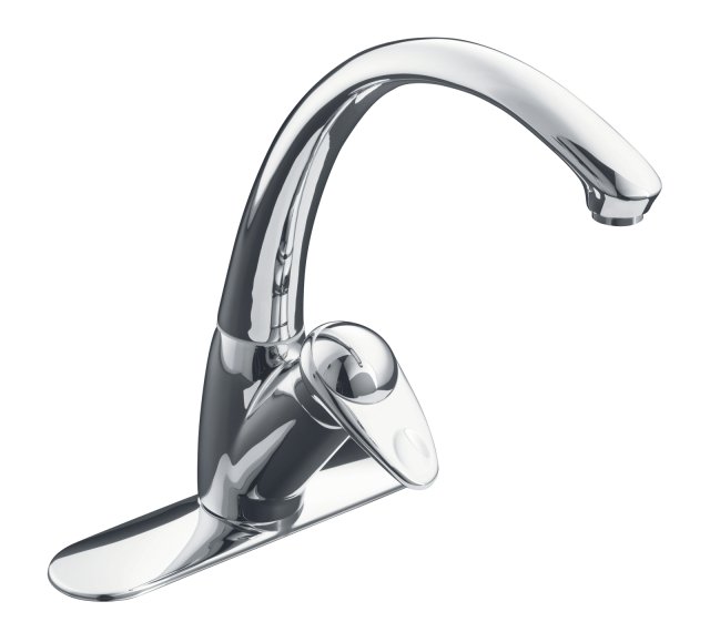 Kohler K-6354 Avatar single-control Kitchen Sink Faucet Cent