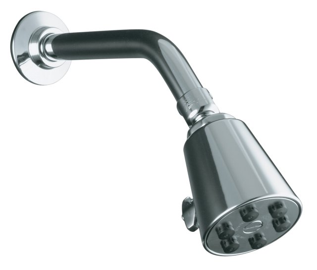 Kohler K-332 Antique single-function showerhead arm and fl