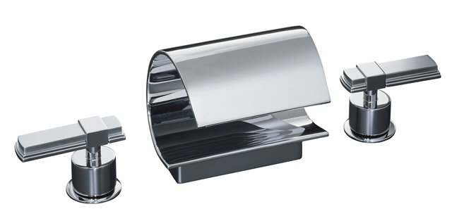 Kohler K-7909-4 Alterna bath-mount high-flow bath faucet with l