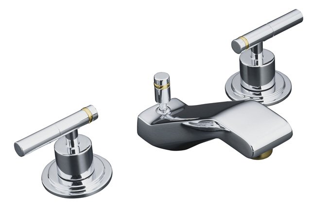 Kohler K-16071-4C Taboret vandal-resistant lever handles and aerator