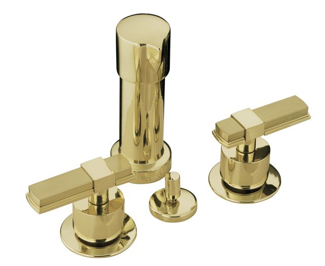Kohler K-9295-4 Alterna bidet faucet with vertical spray and le
