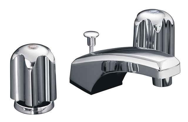 Kohler K-11810-U Trend widespread lavatory faucet with metal han