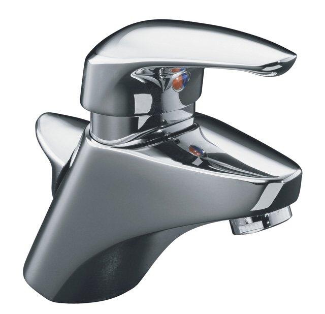 Kohler K-14616-4 Cabriole(R) single-control lavatory faucet with lever handle