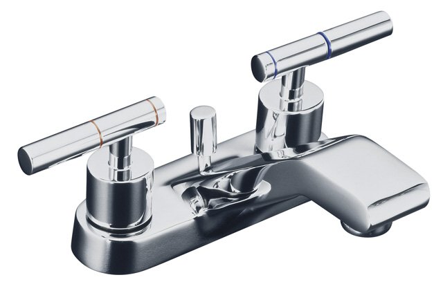 Kohler K-8201-4 Taboret(R) centerset lavatory faucet with lever handles