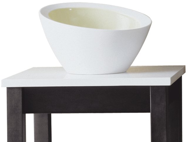 Kohler K-3040N-CR Tellieur(R) tabletop for K-3100 cut for Crucible Vessels lavatory