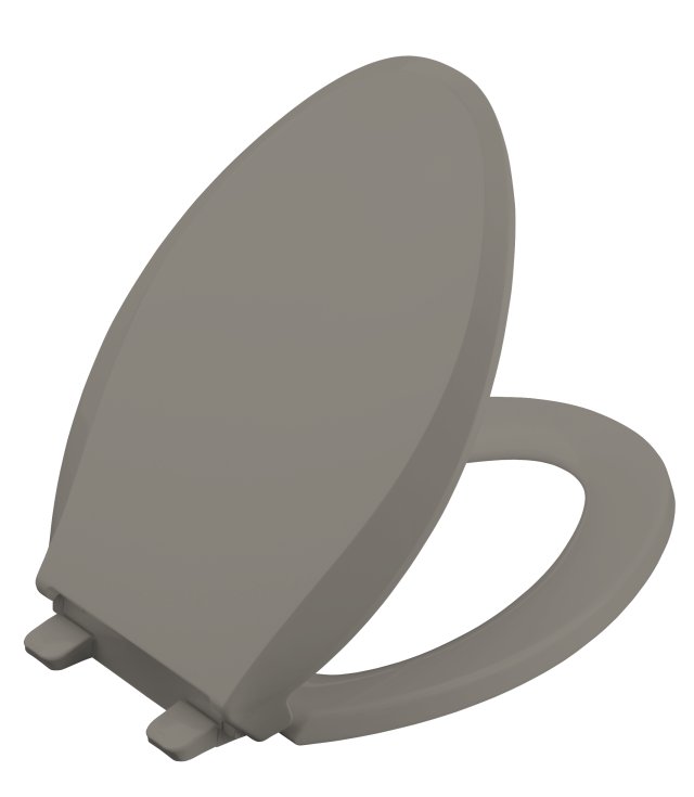 Kohler K-4636 Cachet(TM) Quiet-Close(TM) elongated toilet seat with Quick-Release(TM) functionality