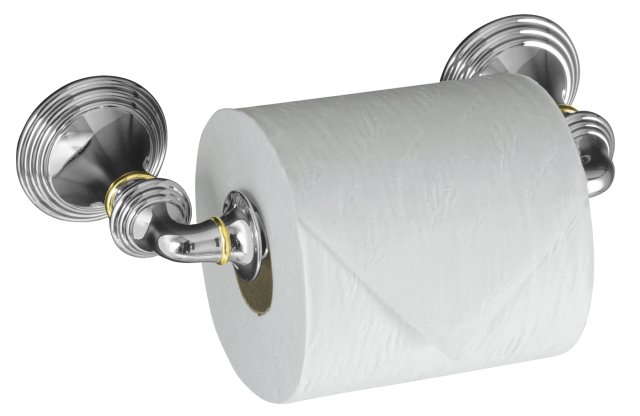 Kohler K-10554; Devonshire (R) ; toilet tissue holder double post repair replacement technical part breakdown