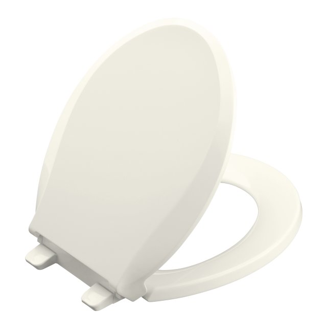 Kohler K-4639-7; Cachet (R); quiet-close(tm) round-front toilet seats with quick-release functionality; in Black   K-4639-7; 4639-7; 1038227-7