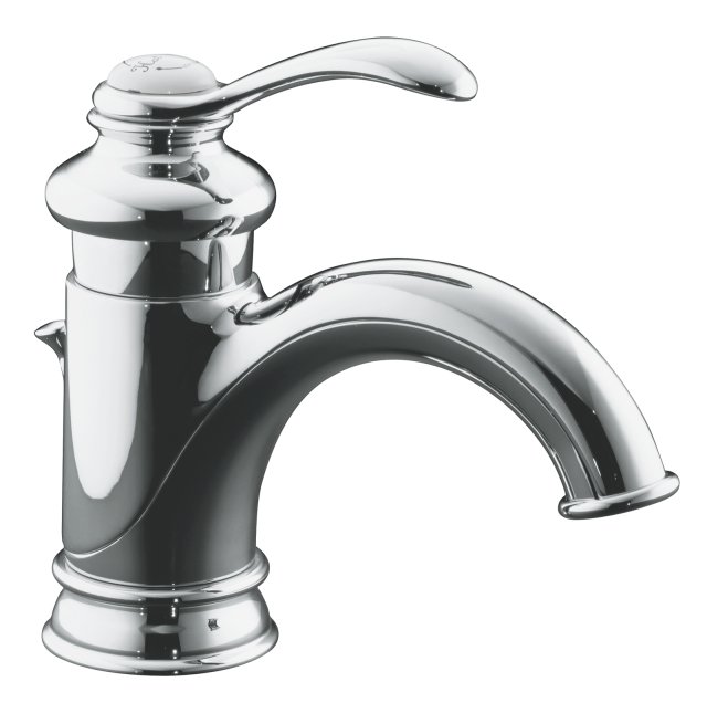 Kohler K-12182 Fairfax(R) single-control lavatory faucet with lever handle