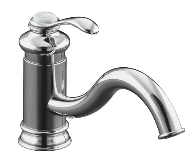 Kohler K-12175 Fairfax(R) single-control kitchen sink faucet less escutcheon and sidespray