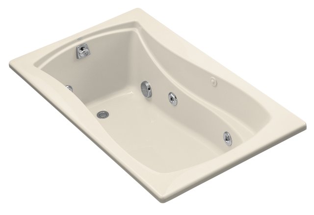 Kohler K-1239-L Mariposa(R) 5' whirlpool with flange and left-hand drain