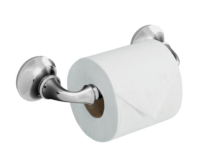 Kohler K-11374-CP; Forte(R); sculpted toilet tissue holder; in Polished Chrome   K-11374-CP; 11374-CP; 1036234-CP