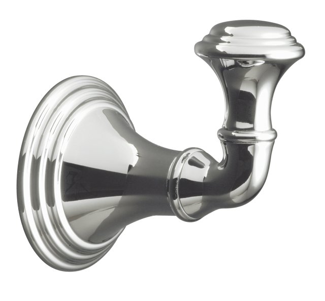 Kohler K-10555-CP; Devonshire(R); robe hook; in Polished Chrome   K-10555-CP; 10555-CP; 1033999-CP