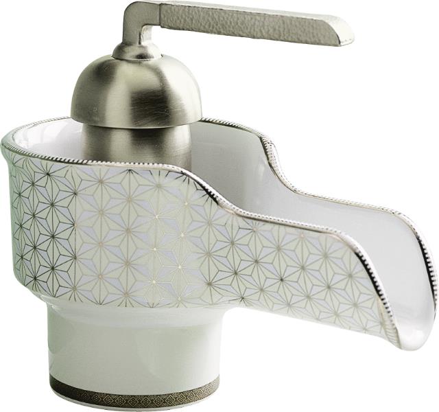 Kohler K-11000-VT-0 Bol(R) ceramic faucet with Silkweave(TM) design; Discontinued Product