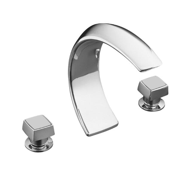 Kohler K-6502-2 Alterna deck-mount high-flow bath faucet with s