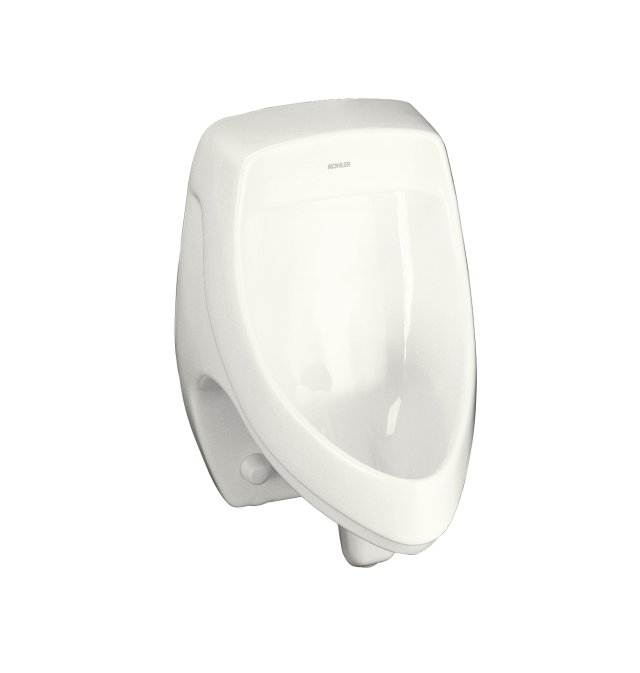 Kohler K-5016-ER Dexter(TM) elongated urinal with rear spud