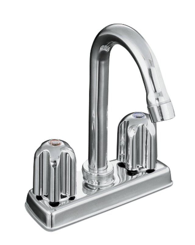 Kohler K-11933-U Trend entertainment sink faucet with metal hand