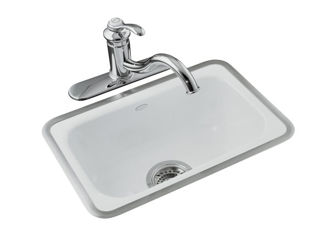 Kohler K-6551 Addison metal frame utility sink 24in x 18in