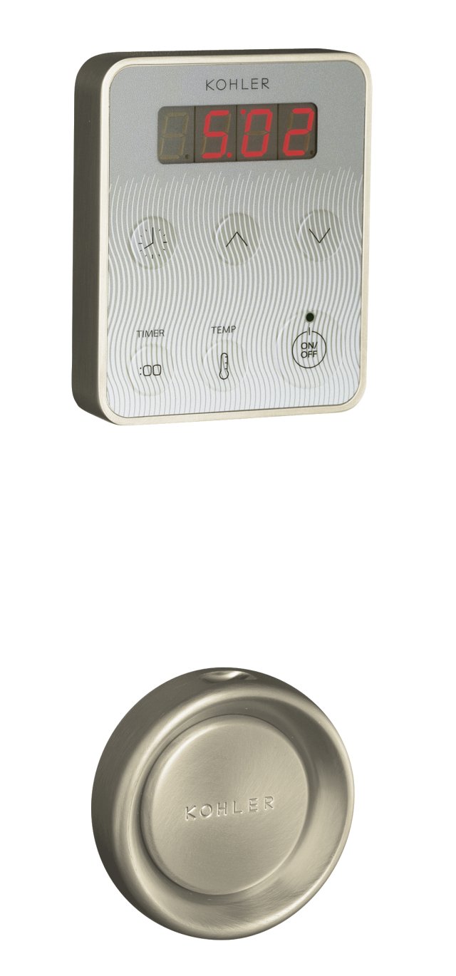 Kohler K-1647-PC-BN; Fast-Response(R) steam generator control kit; inVibrant Brushed Nickel; Discontinued Product