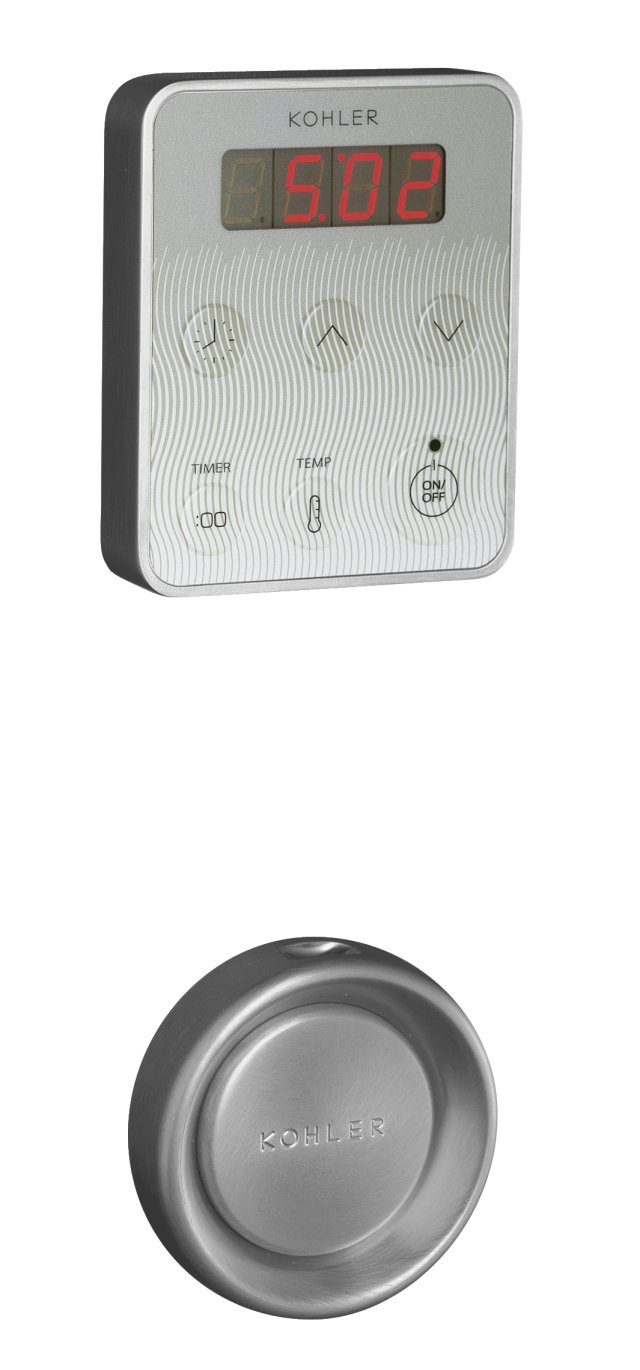 Kohler K-1647-PC-G; Fast-Response (R) steam generator control kit; in Brushed Chrome; Discontinued Product