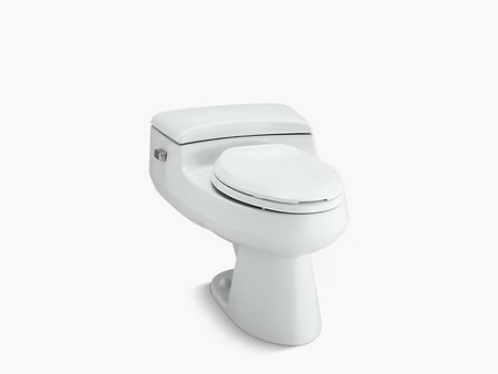 Kohler K-3597-G9; San Raphael (TM) Comfort Height (R) Pressure Lite (R) 1.0 gpf elongated toilet; in Sandbar