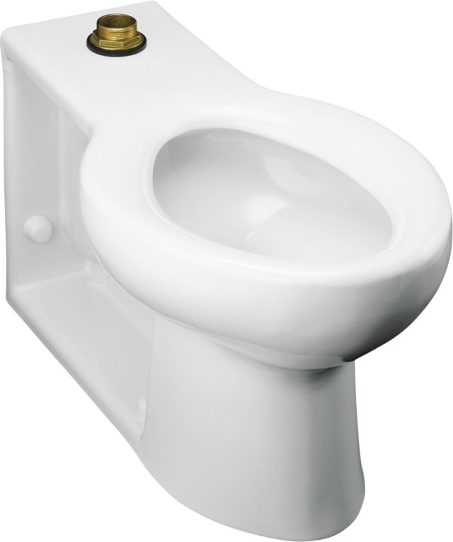 Kohler K-4388 Anglesey(TM) elongated bowl with integral seat and top spud