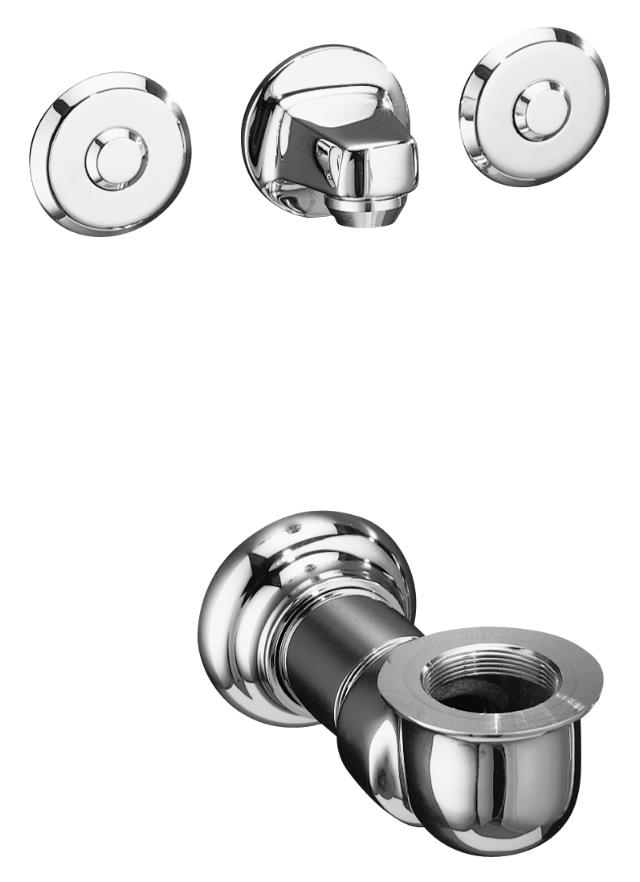 Kohler K-7482-J Shelf-back vandal-resistant lavatory faucet