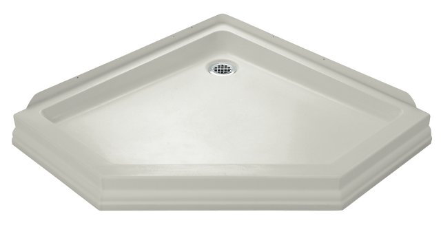 Kohler K-9455 Devonshire(R) neo-angle FRP shower receptor